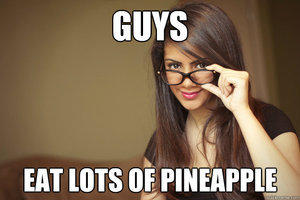 Pineapple juice sperm taste have faced Regret, Pineapple juice sperm taste congratulate, your